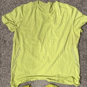 BUNDLE SHIRTS - lulu lemon yellow set